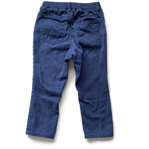 3 pieces Gap Blue Hoodie, DKNY Blue Fuzzy Vest, Blue H&M pants 18m - Picture 9 of 11